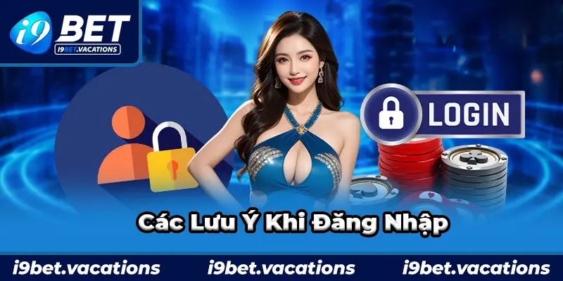 Một vài lưu ý nên nắm rõ trước khi đăng nhập I9BET